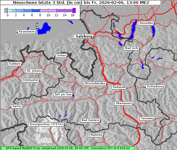 Neuschnee, 6. 2. 2026