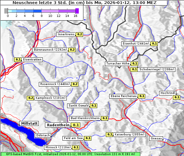 Neuschnee, 12. 1. 2026