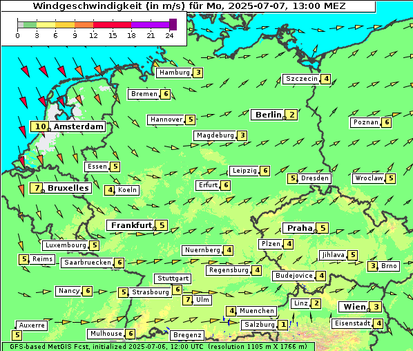 Wind, 7. 7. 2025