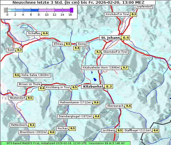Neuschnee, 20. 2. 2026