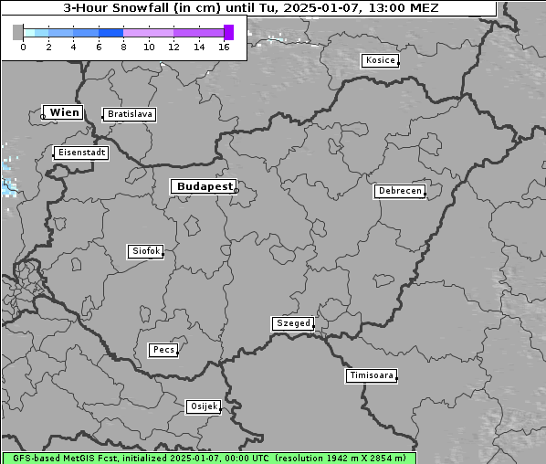 Neuschnee, 7. 1. 2025