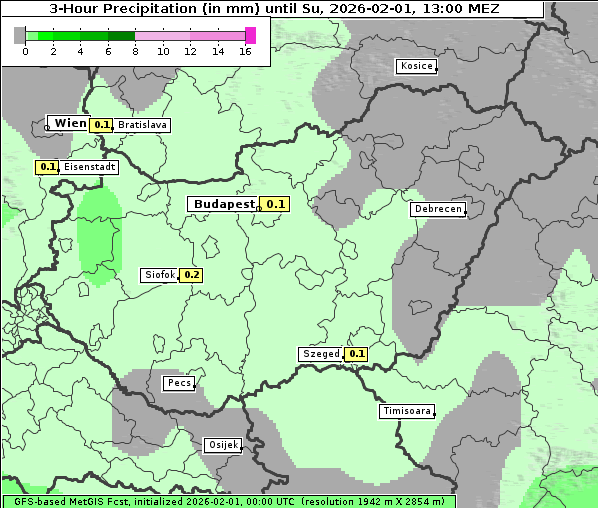 Niederschlag, 1. 2. 2026