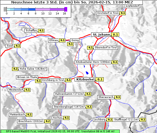 Neuschnee, 15. 2. 2026