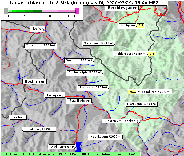 Niederschlag, 24. 3. 2026