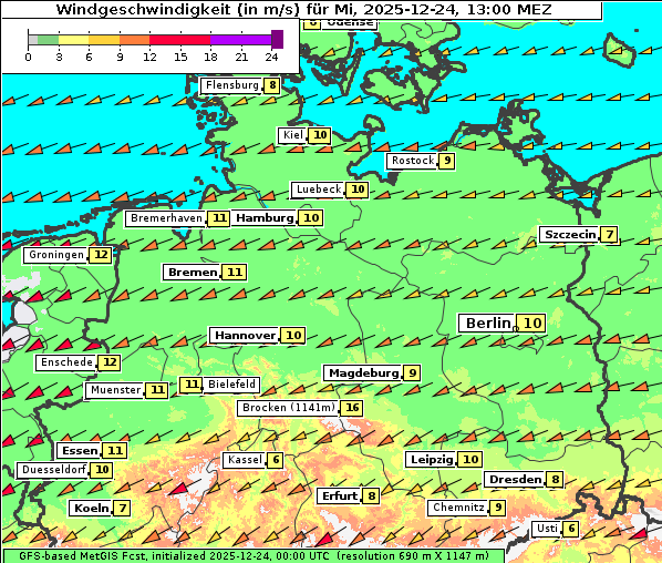 Wind, 24. 12. 2025
