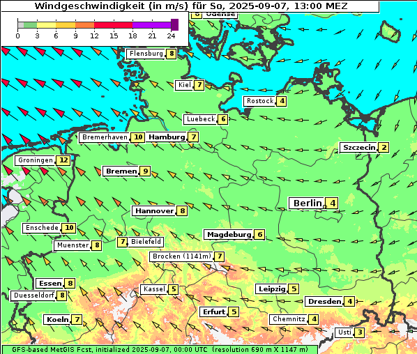 Wind, 7. 9. 2025
