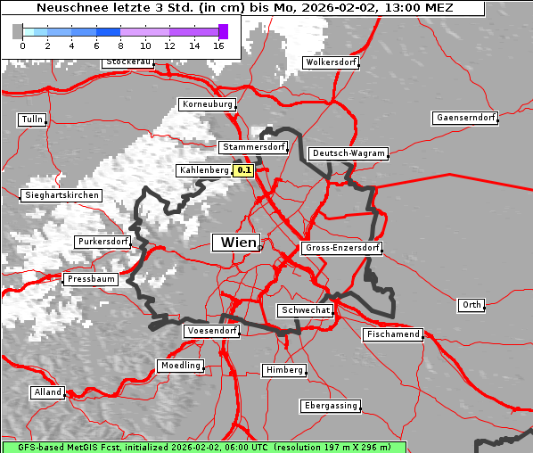 Neuschnee, 2. 2. 2026