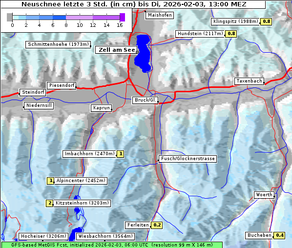 Neuschnee, 3. 2. 2026