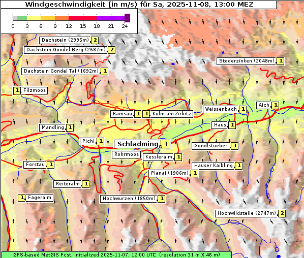 Wind, 8. 11. 2025