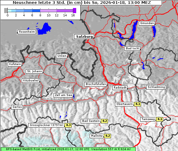 Neuschnee, 18. 1. 2026