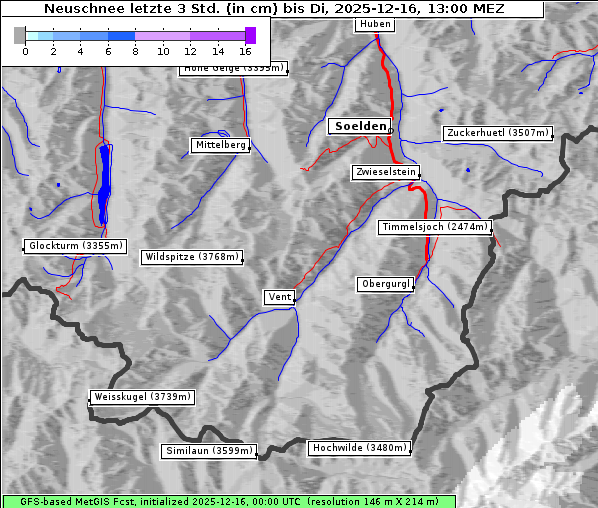 Neuschnee, 16. 12. 2025