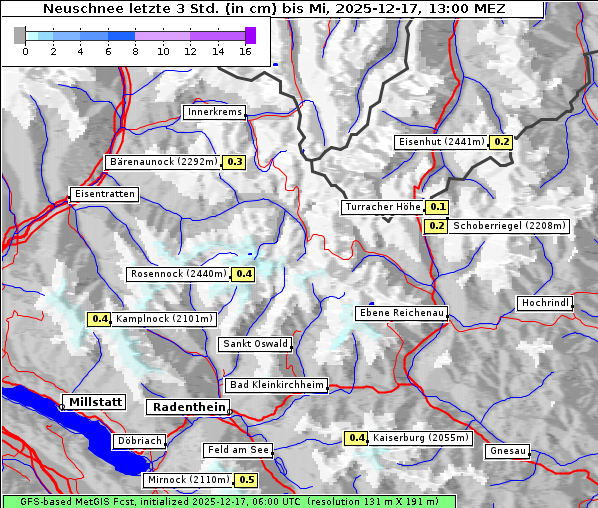 Neuschnee, 17. 12. 2025
