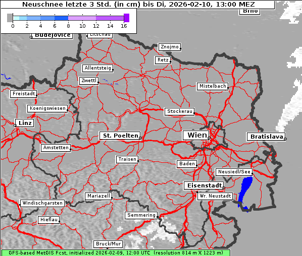 Neuschnee, 10. 2. 2026