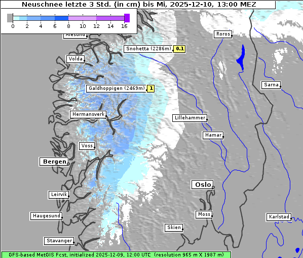 Neuschnee, 10. 12. 2025