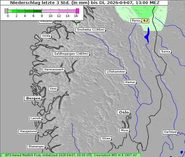 Niederschlag, 7. 4. 2026
