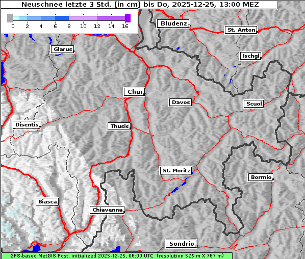 Neuschnee, 25. 12. 2025