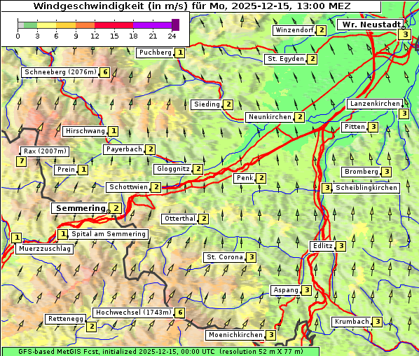 Wind, 15. 12. 2025