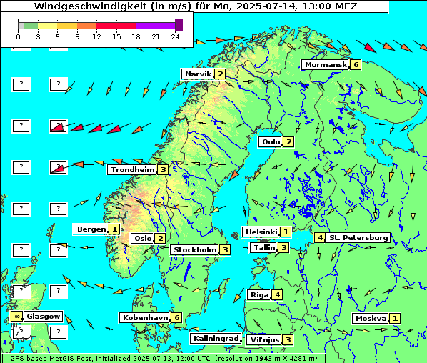 Wind, 14. 7. 2025