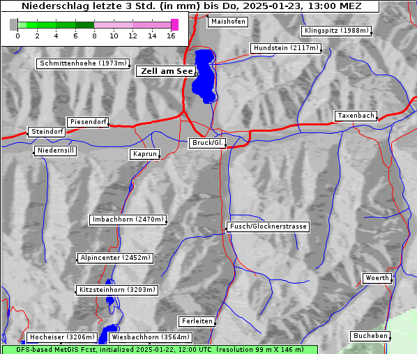 Niederschlag, 23. 1. 2025