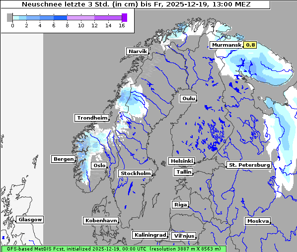 Neuschnee, 19. 12. 2025
