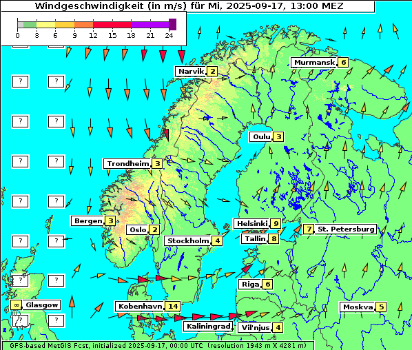 Wind, 17. 9. 2025