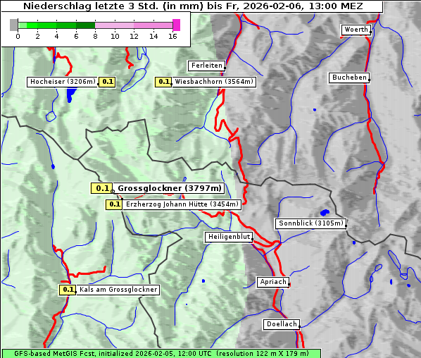 Niederschlag, 6. 2. 2026