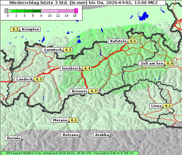 Niederschlag, 2. 4. 2026