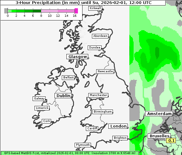 Niederschlag, 1. 2. 2026