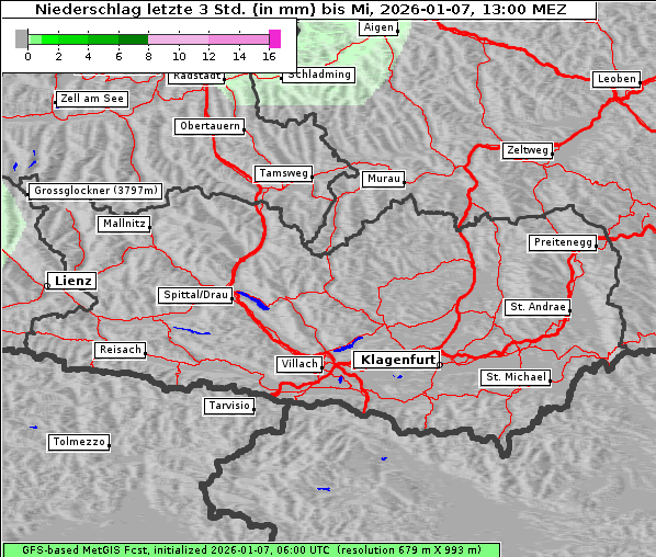 Niederschlag, 7. 1. 2026