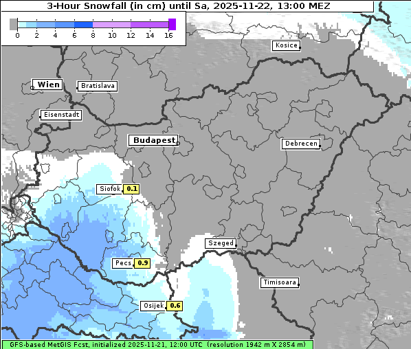 Neuschnee, 22. 11. 2025