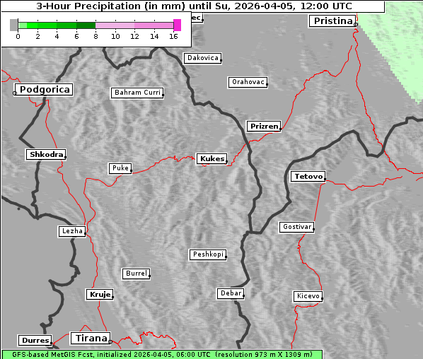 Niederschlag, 5. 4. 2026