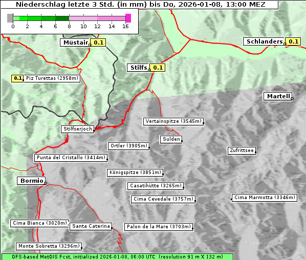 Niederschlag, 8. 1. 2026