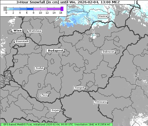Neuschnee, 4. 2. 2026