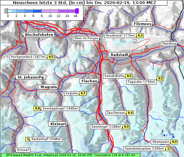Neuschnee, 19. 2. 2026