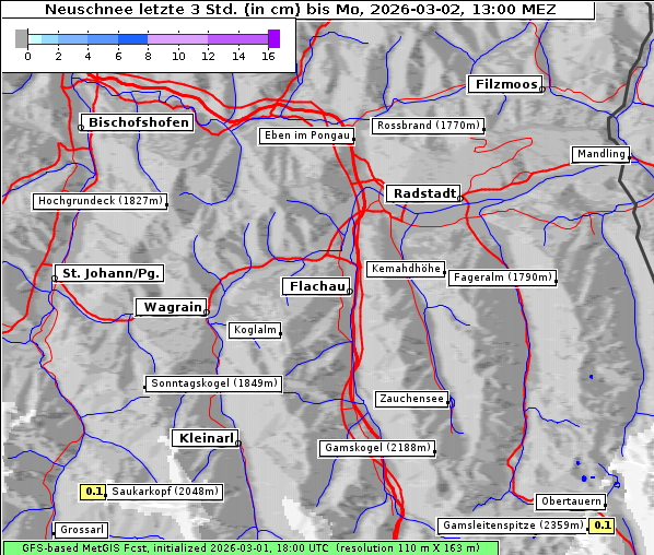 Neuschnee, 2. 3. 2026
