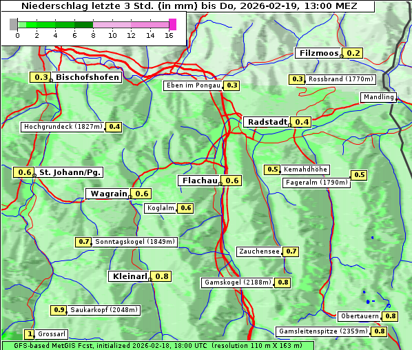 Niederschlag, 19. 2. 2026
