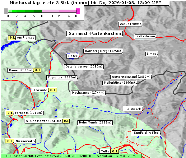 Niederschlag, 8. 1. 2026