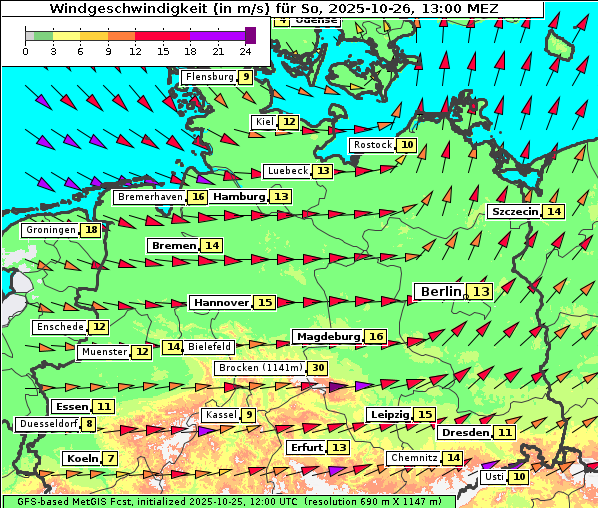 Wind, 26. 10. 2025