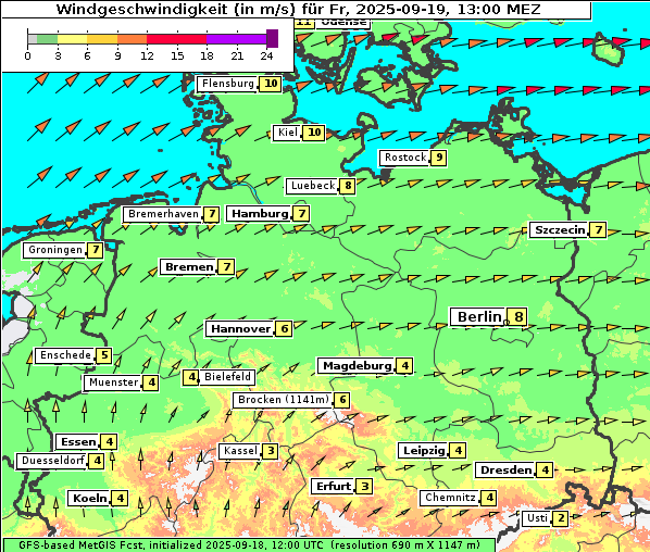 Wind, 19. 9. 2025