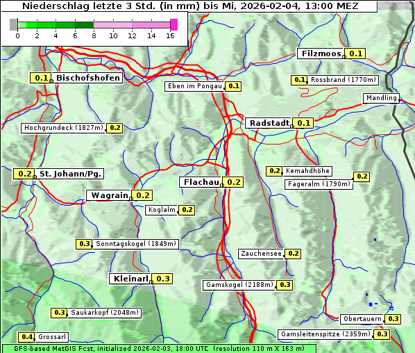 Niederschlag, 4. 2. 2026