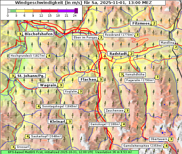 Wind, 1. 11. 2025