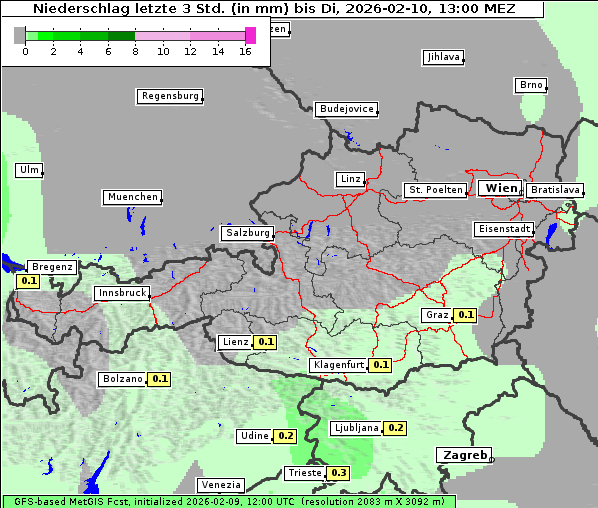 Niederschlag, 10. 2. 2026