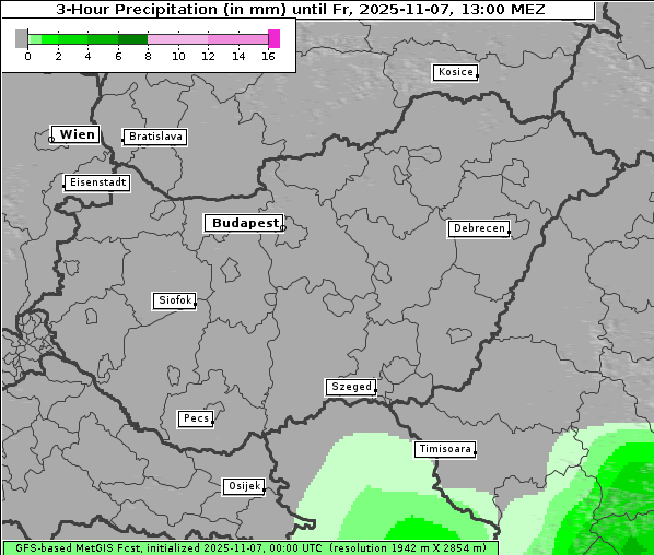 Niederschlag, 7. 11. 2025