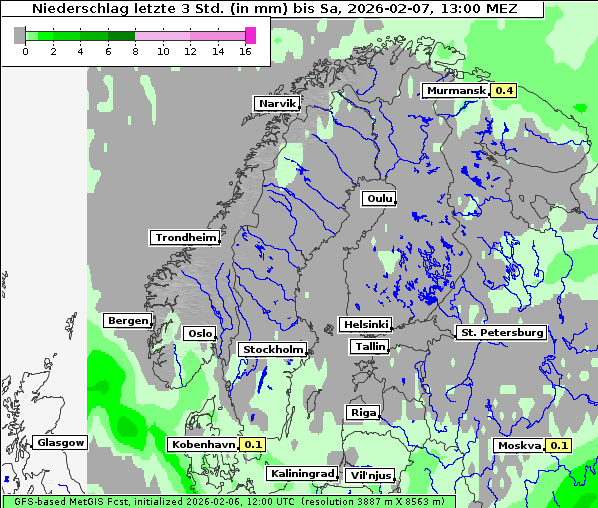 Niederschlag, 7. 2. 2026