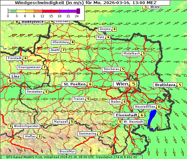 Wind, 16. 3. 2026