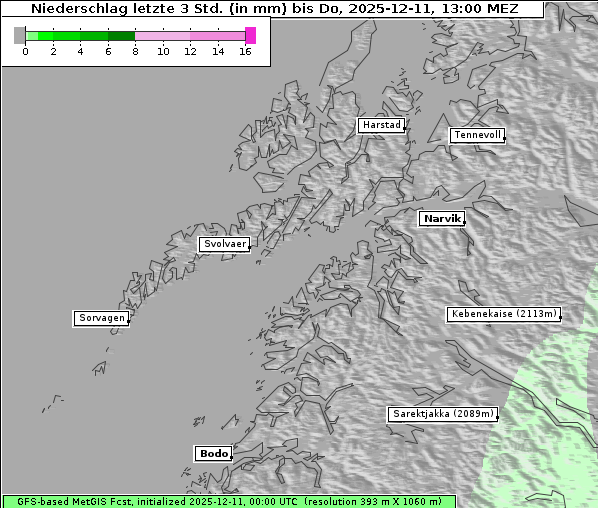 Niederschlag, 11. 12. 2025