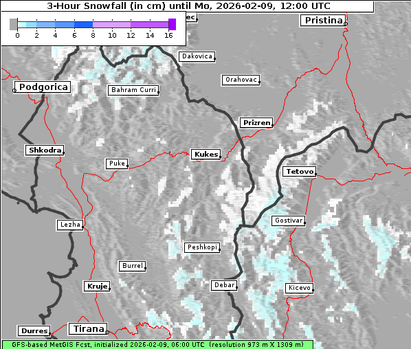 Neuschnee, 9. 2. 2026