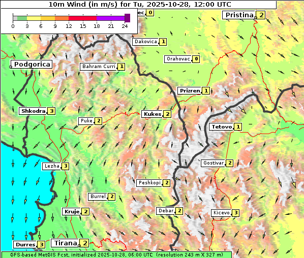Wind, 28. 10. 2025