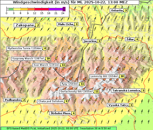 Wind, 22. 10. 2025