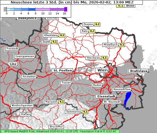 Neuschnee, 2. 2. 2026
